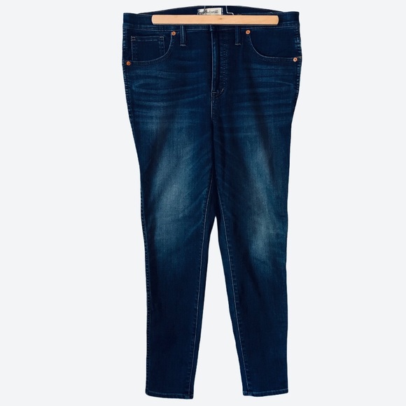 Madewell 10" High Rise Skinny Jeans 31 💟 - Picture 4 of 9